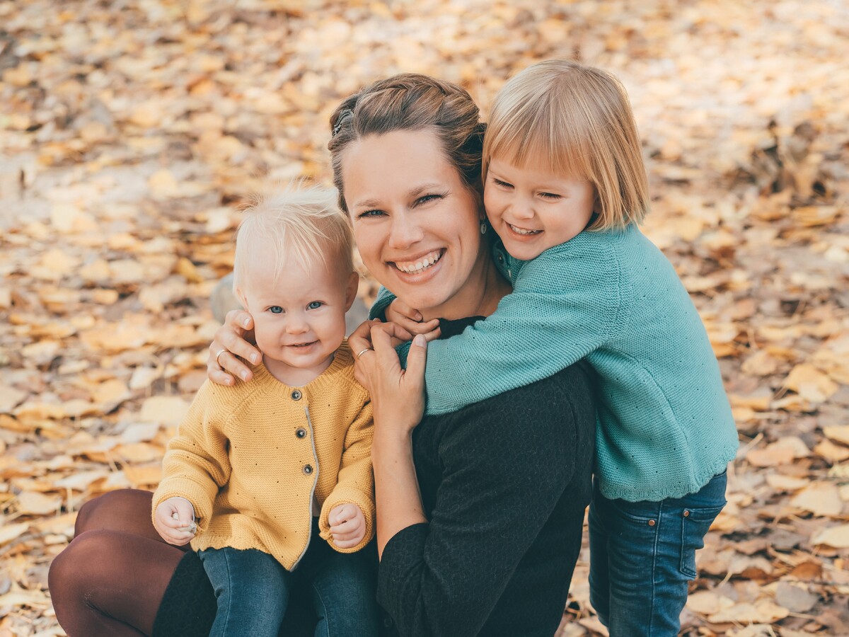 Familienfotos im Herbst – Ganz nah – Bild 1